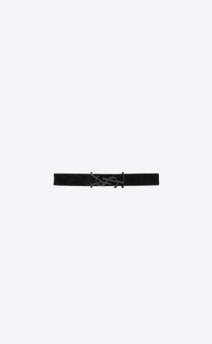 YSL Opyum Bracelet In Semisove And Metal Čierne | 76921-IFYC