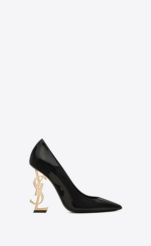 YSL Opyum Pumps In Lakovane Kozene Čierne | 74580-XALC